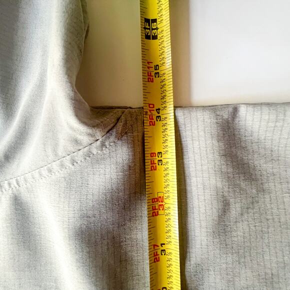 AOK 4XL Tall Grey Short Sleeve Button Up Shirt - Picture 7 of 8